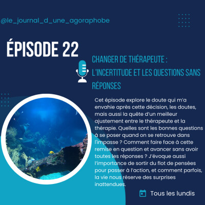 Changer de thérapeute : l'incertitude et les questions sans réponses cover