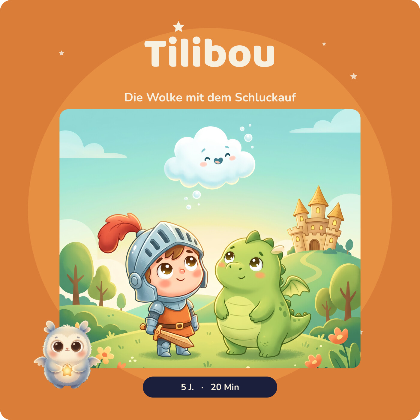 Léo · Die Wolke mit dem Schluckauf · Geschichte zum Lachen vor dem Schlafen · Fantasiegeschichte · Kinder-Podcast