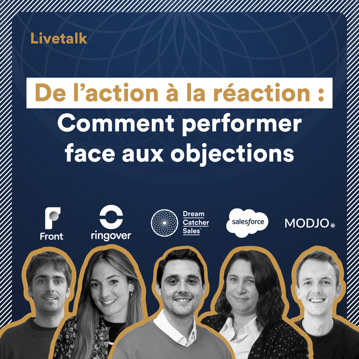 LIVETALK - Comment performer face aux objections ? Avec Salesforce, Front, Ringover, Modjo & Dream Catcher Sales episode artwork