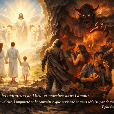 Ephésiens 5 : 1-7   L'Imitation de Dieu par la Grâce et la Sainteté cover