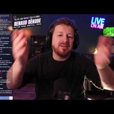 Conscience ChatGPT, IA et énergie, Revenu universel, Robots à l'usine, Contenus web [Live 24/01] cover