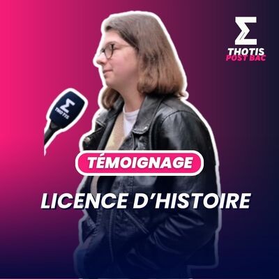 Licence d'Histoire : témoignage étudiant cover