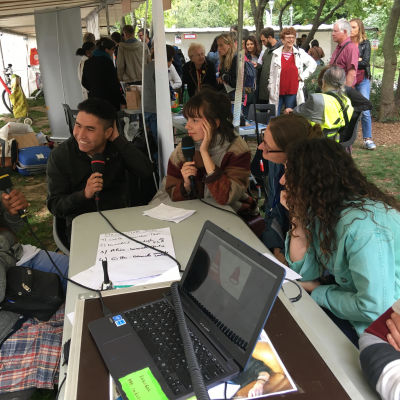 Radio Bitume - émission n°15  Hors les murs au Forum des Associations du 10ème - enregistrée le dimanche 8 septembre cover