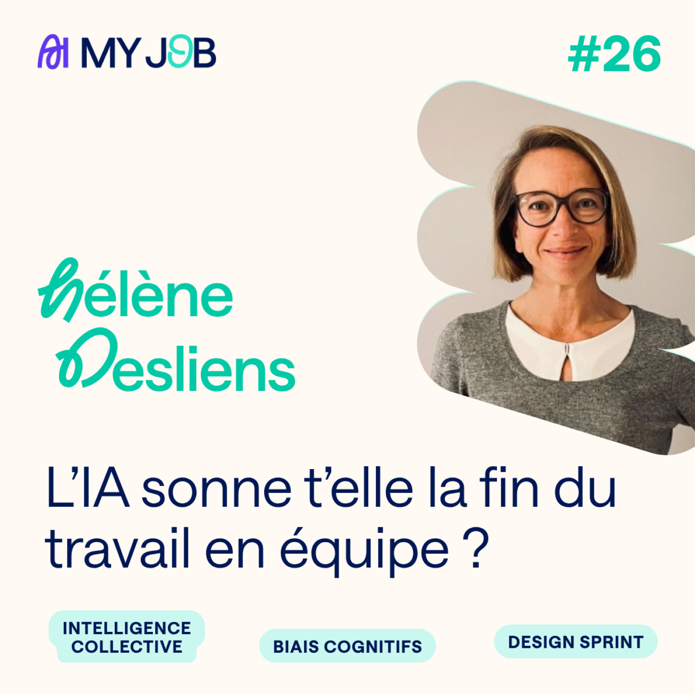 LâIA sonne tâelle la fin du travail en Ă©quipe ? HĂ©lĂšne Desliens - Design Sprint Master LâIA sonne tâelle la fin du travail en Ă©quipe ? HĂ©lĂšne Desliens - Design Sprint Master