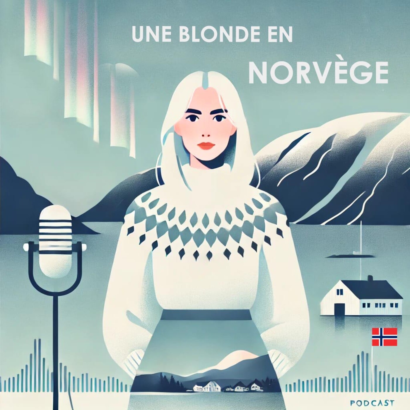 Une blonde en Norvège Une blonde en Norvège