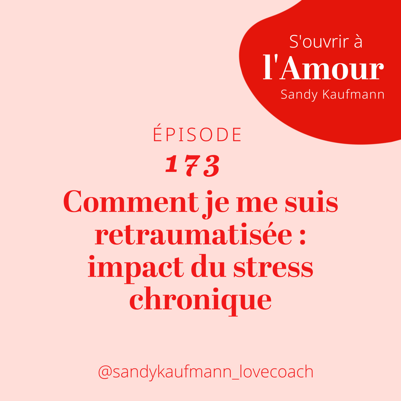173. Comment je me suis retraumatisée : impact du stress chronique