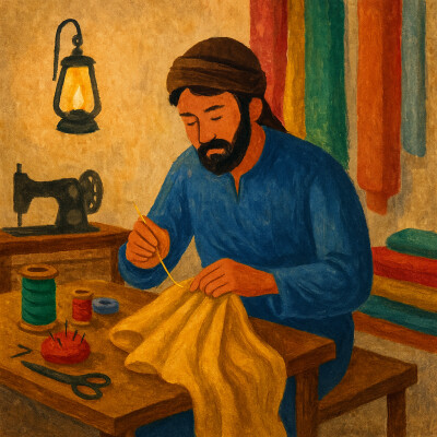 Le tailleur, l'histoire qui relie cover