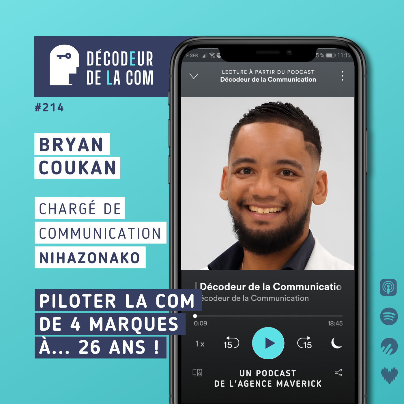 Piloter la Communication de 4 Marques à... 26 ans | Bryan Coukan, Nihazonako | Ep 214