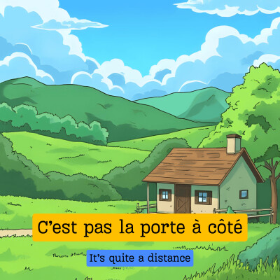 C'est pas la porte à côté cover