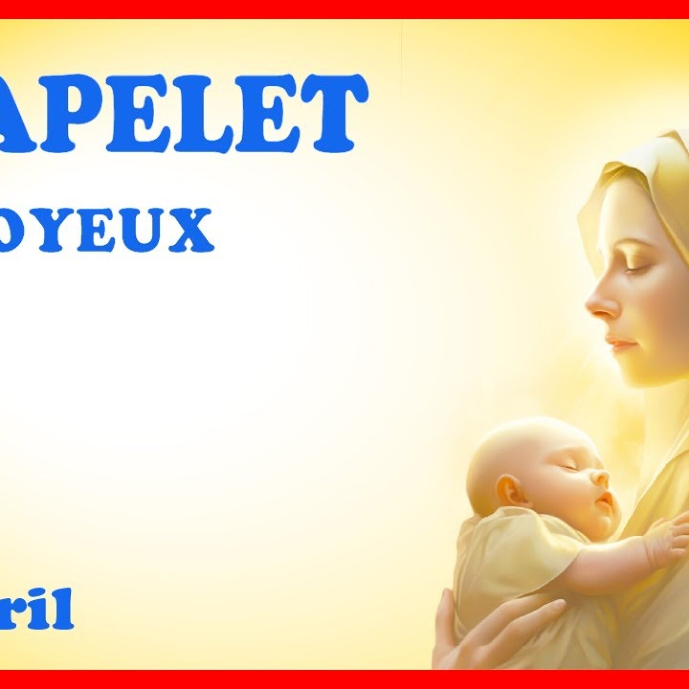 CHAPELET 🙏 Lundi 1er Avril - Mystères Joyeux #PÂQUES episode artwork