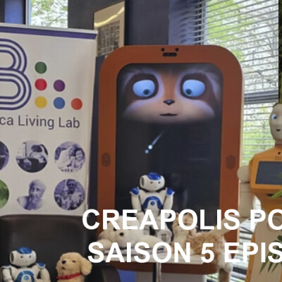 CreApolis (Saison 5) - ÉPISODE 03 - Pr Anne Sophie Rigaud: la place des technologies et des robots en Gériatrie cover