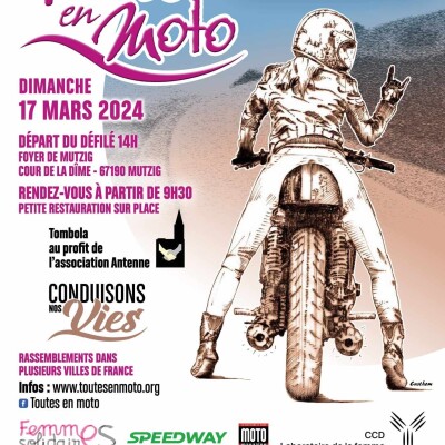 Mutzig : journée deux roues et un déflié pour la journée internationale des droits des femmes cover