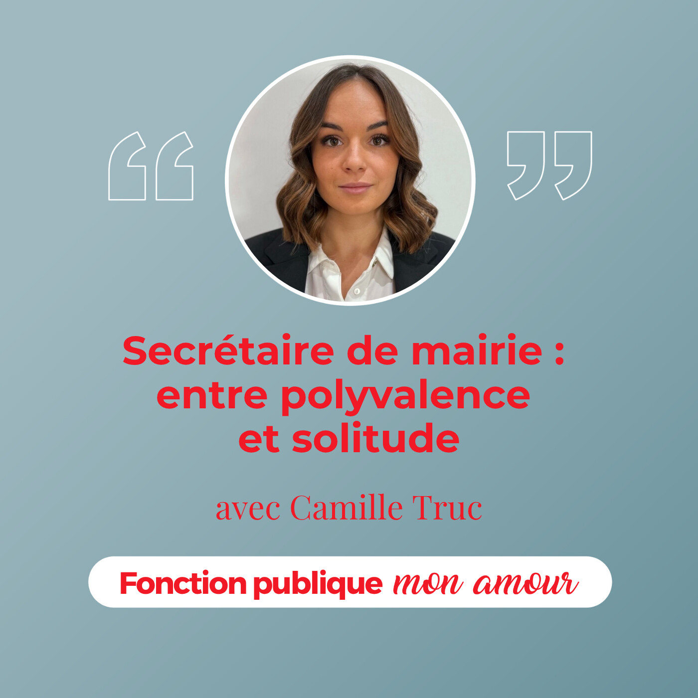Secrétaire de mairie : entre polyvalence et solitude avec Camille Truc Secrétaire de mairie : entre polyvalence et solitude avec Camille Truc