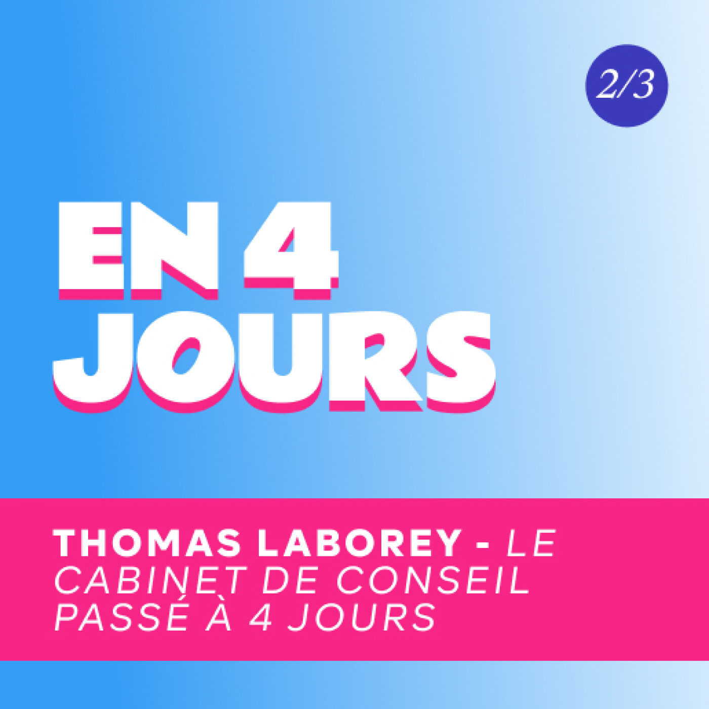 2/3 - Passer à la semaine de 4 jours dans un cabinet de conseil : mission impossible ?