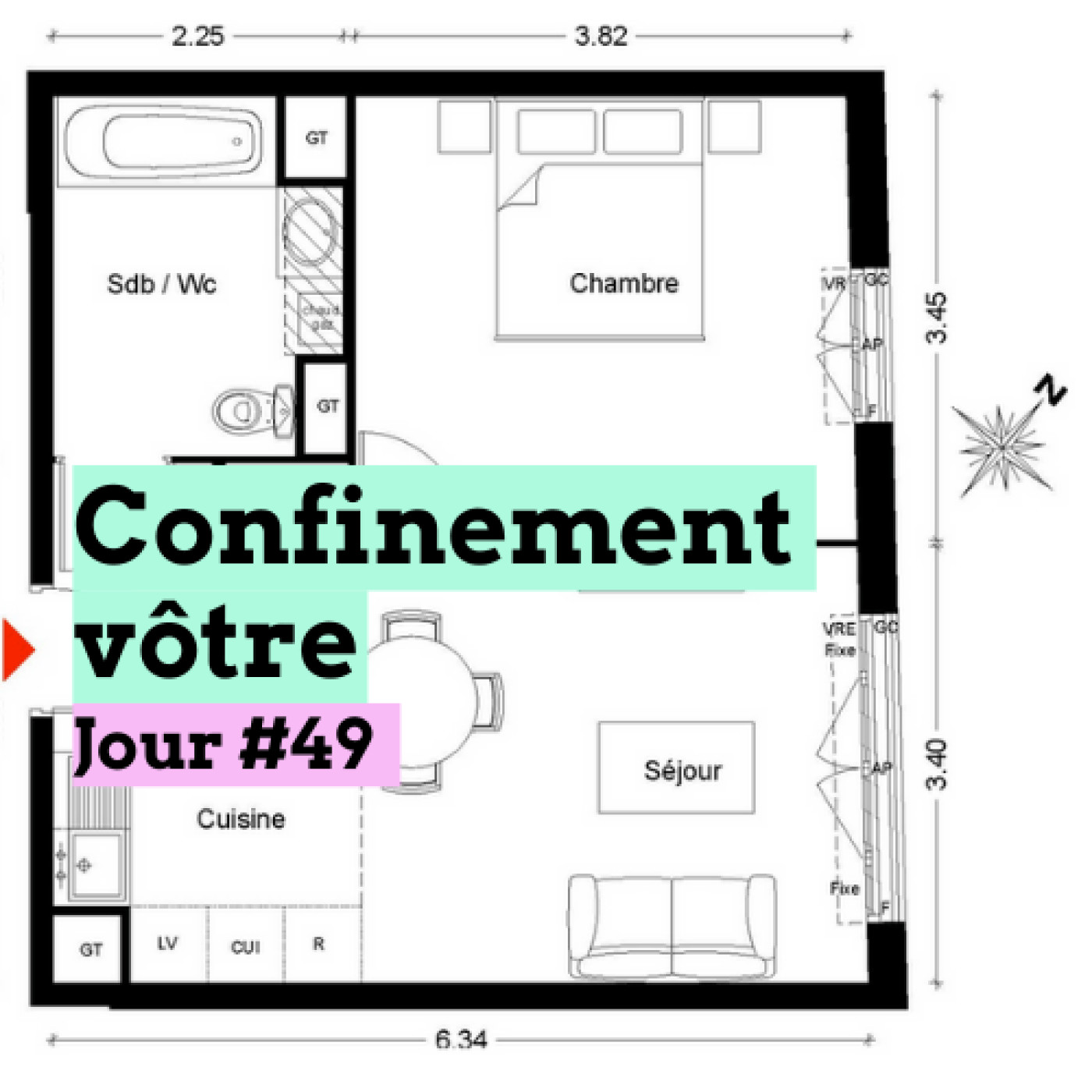 Confinement vôtre