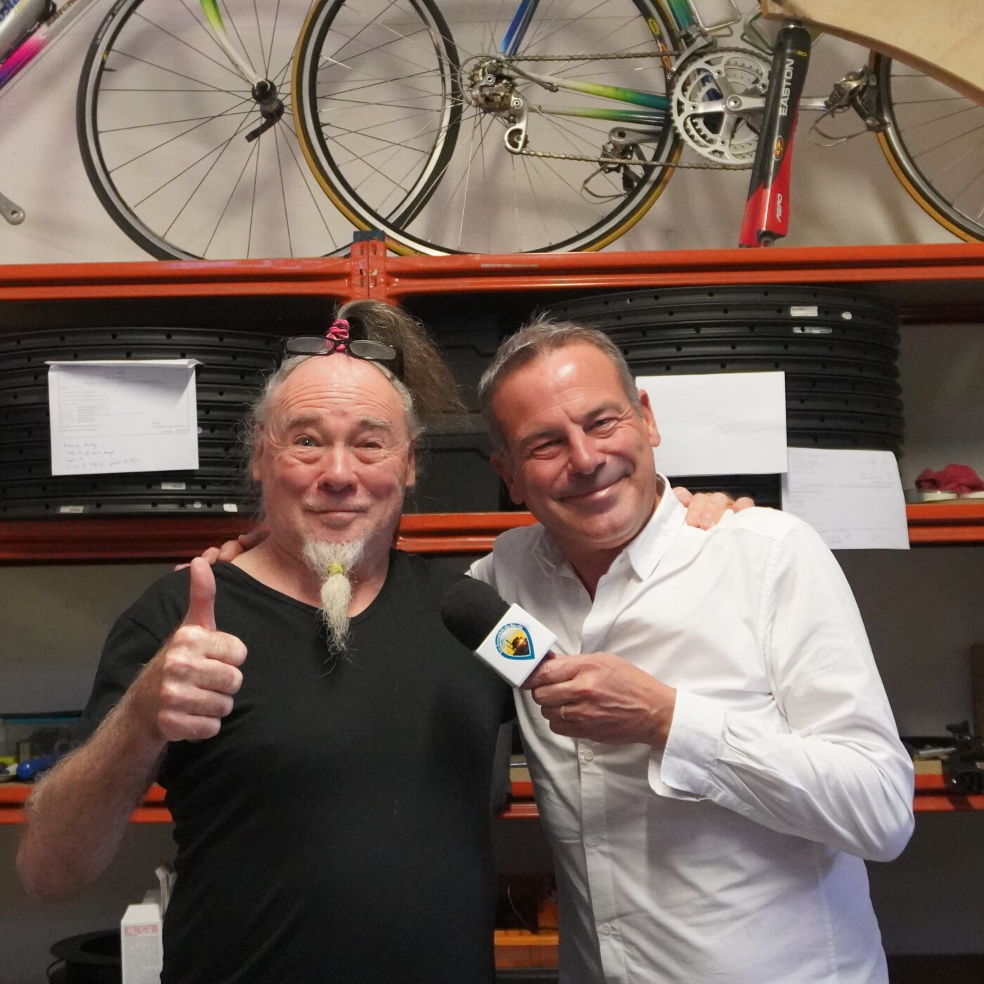 En exclusivité, depuis son atelier de Biganos, Michel Debien nous présente son vélo cargo qui fonctionne à l'énergie solaire CARGOTROTT episode artwork