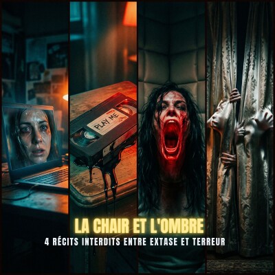 LA CHAIR ET L'OMBRE : 4 récits interdits entre extase et terreur | Podcast Horreur cover