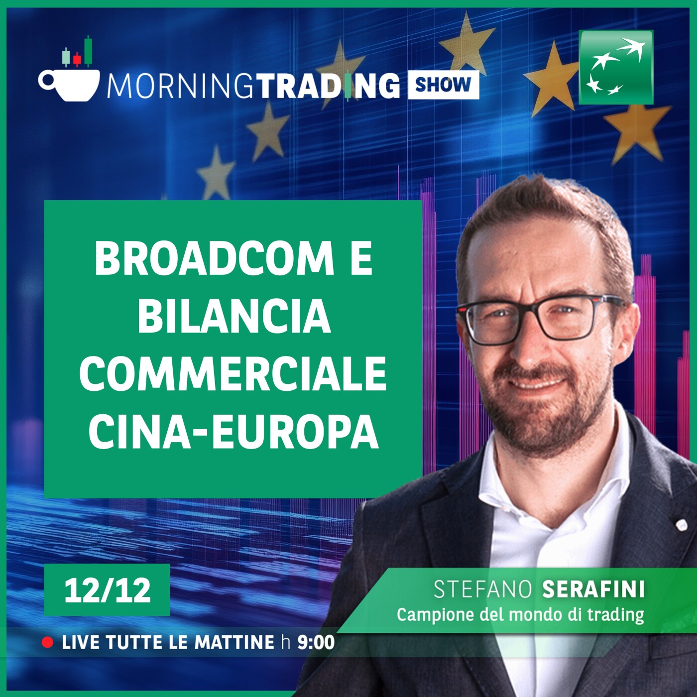 Broadcom e Bilancia Commerciale Cina-Europa - Morning Trading Show episode artwork