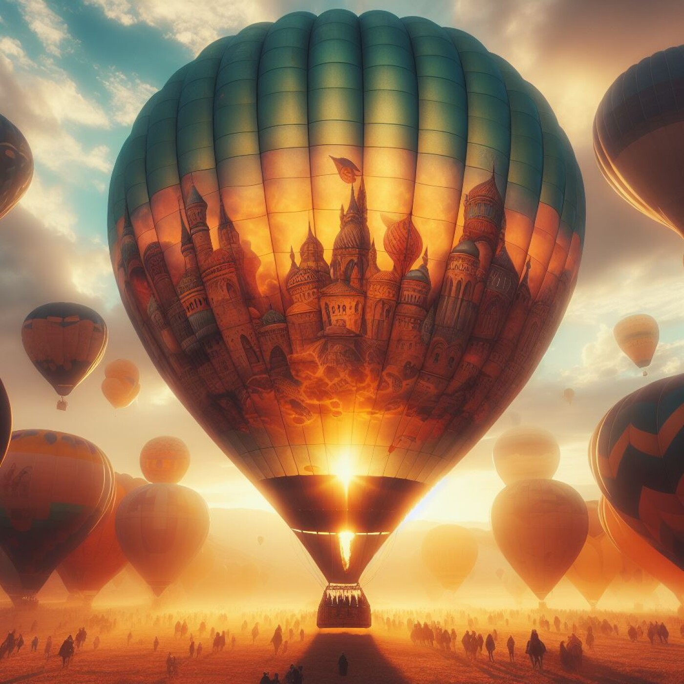 🎈Comme dans une montgolfière, lâche du lest pour t’envoler vers les mondes supérieurs - Archange Gabriel Psaume 44