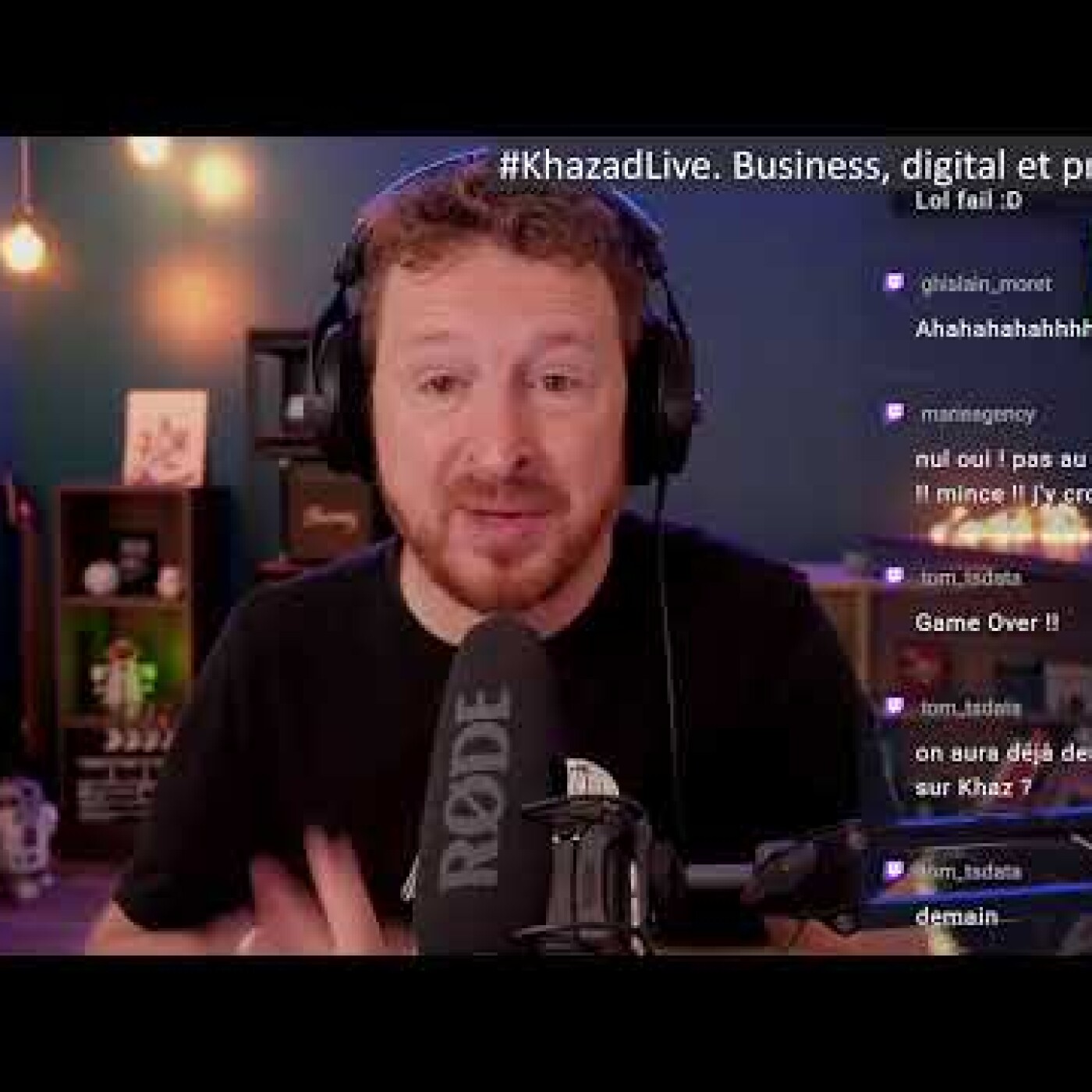 Kické sur LinkedIn, Khaz dévoilé !!, Cnil, Posts Tiktok, Runway 1er essai [KhazadLive 26/07] episode artwork