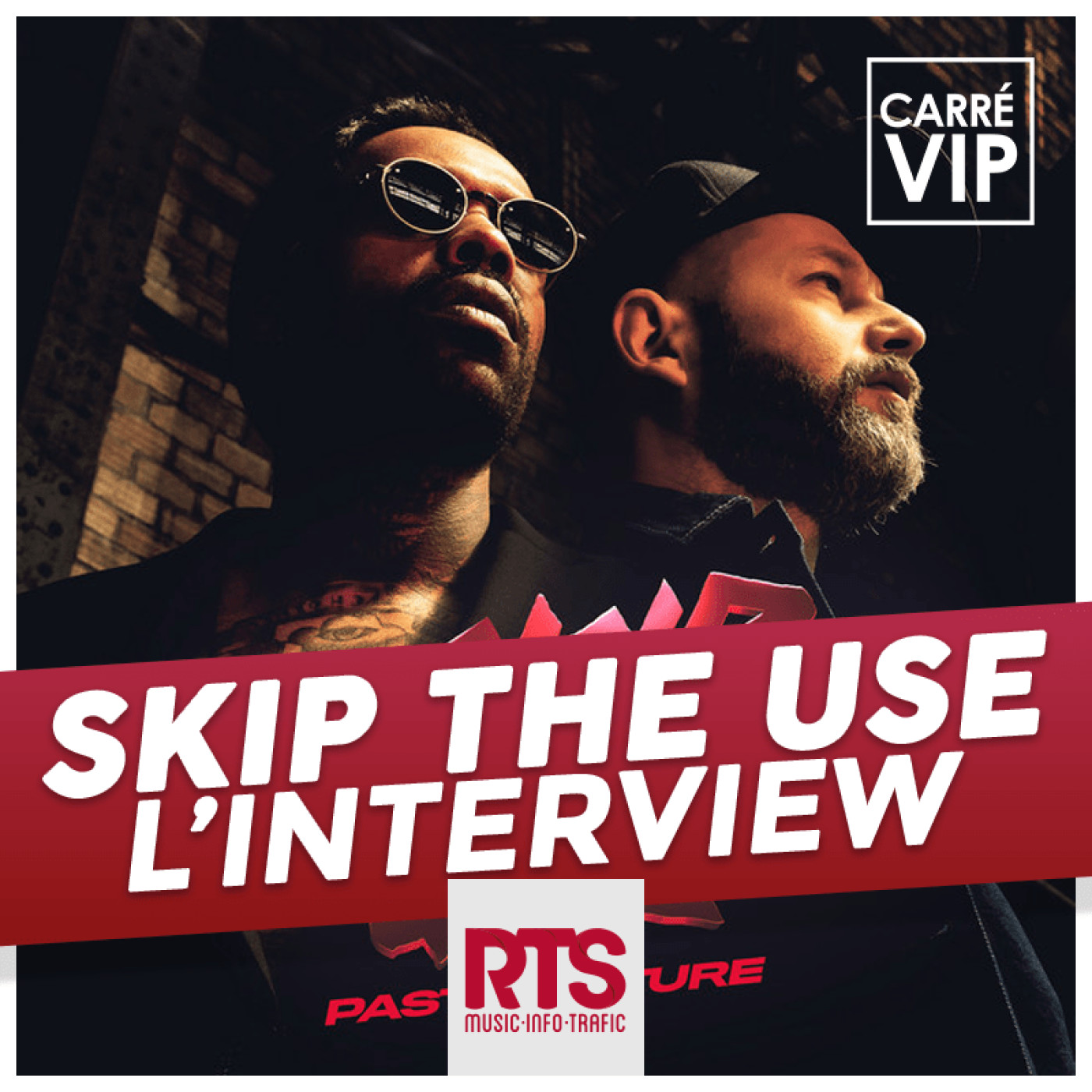 Skip The Use l'interview dans Carré Vip sur RTS