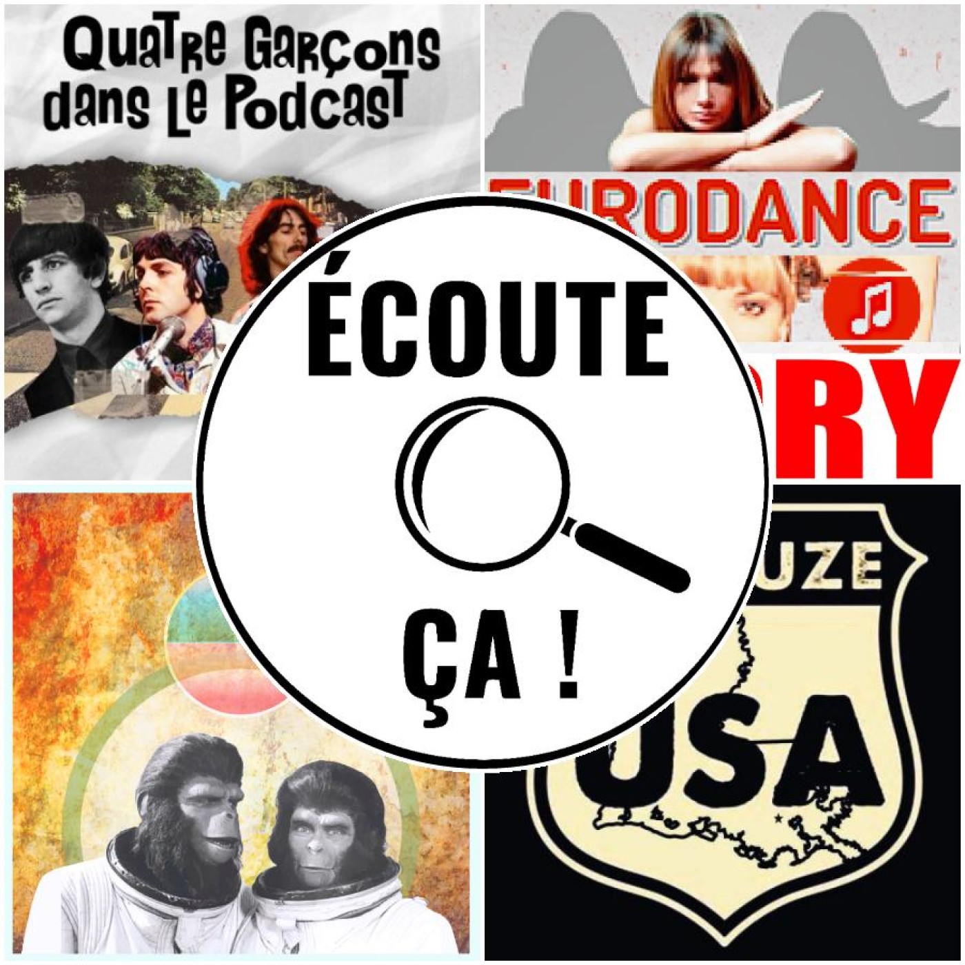 Ep 78 : Zikdepod S03E01 (Cornelius et Zira, Eurodance Story, 4 garçons dans le podcast, Binouze USA)