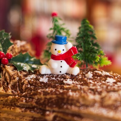 Repas de Noël : découvrez une bûche "divine" cover