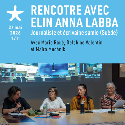 Les rendez-vous du salon de lecture - rencontre avec Elin Anna Labba cover