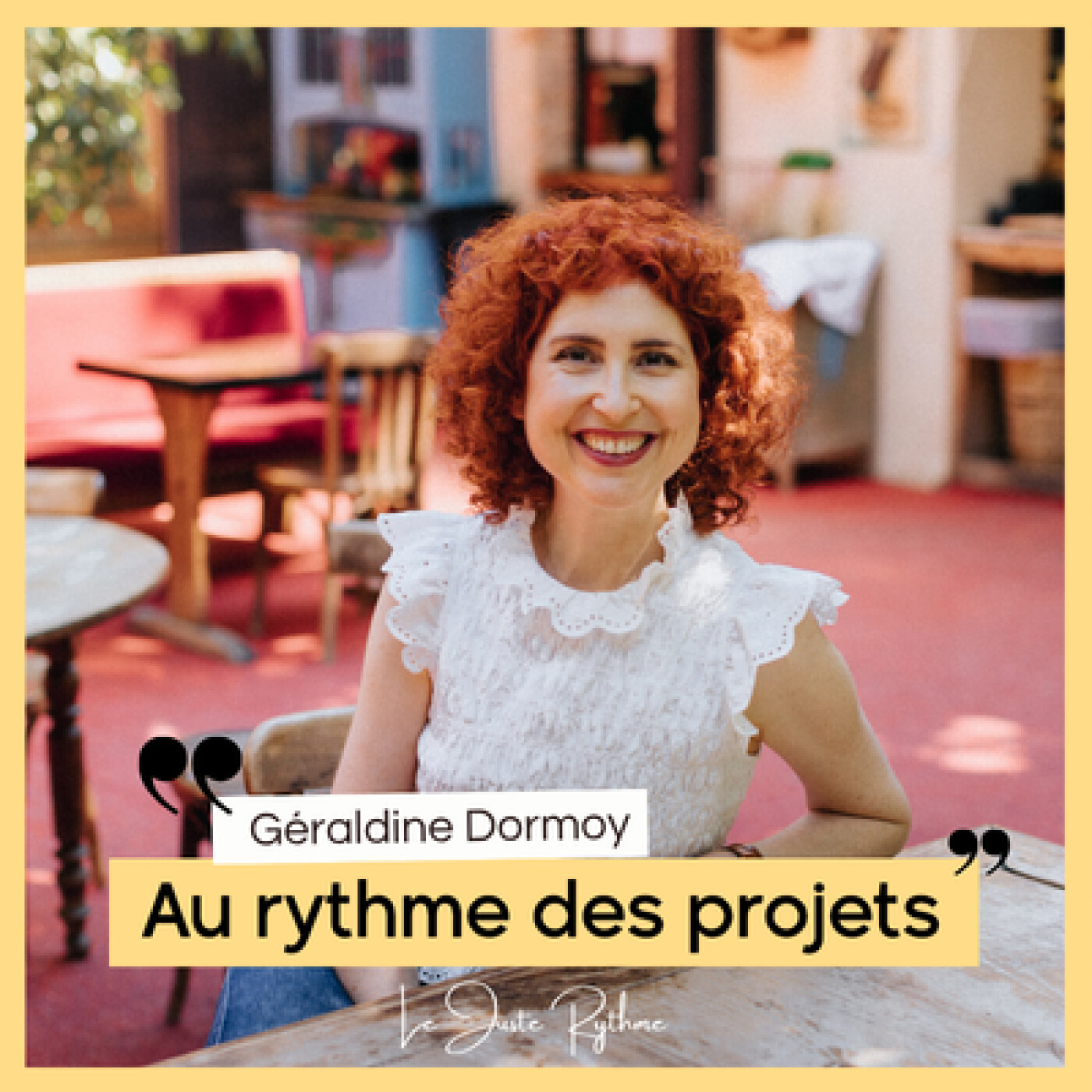 Devenir une femme plus détendue : Géraldine Dormoy - "Au rythme des projets"🎙️🌻 episode artwork