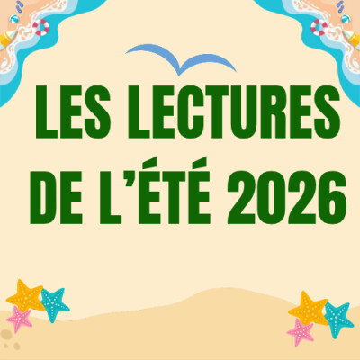 Les lectures de l'été  2026 cover