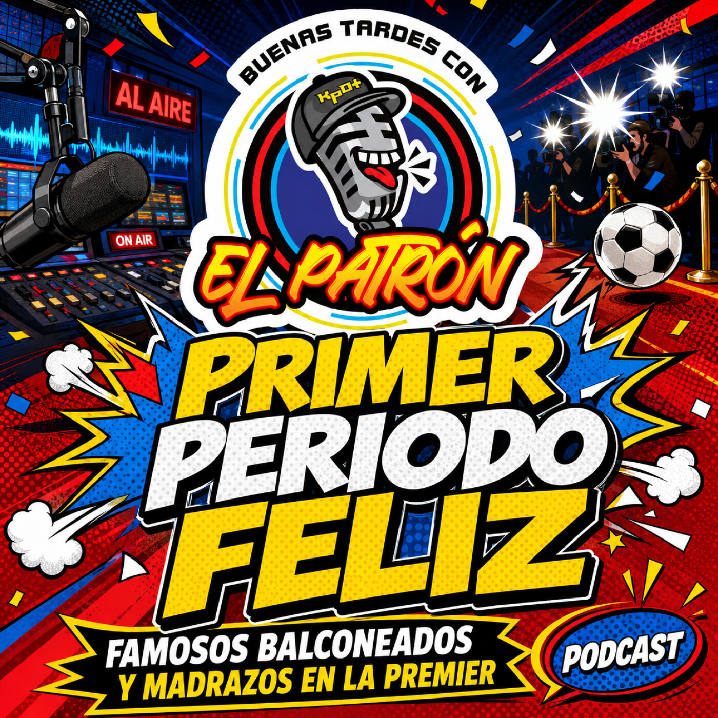 ️ ¡Primer Periodo Feliz para Stephanie, hijos balconeando famosos y madrazos en la premier! ⚽ episode artwork