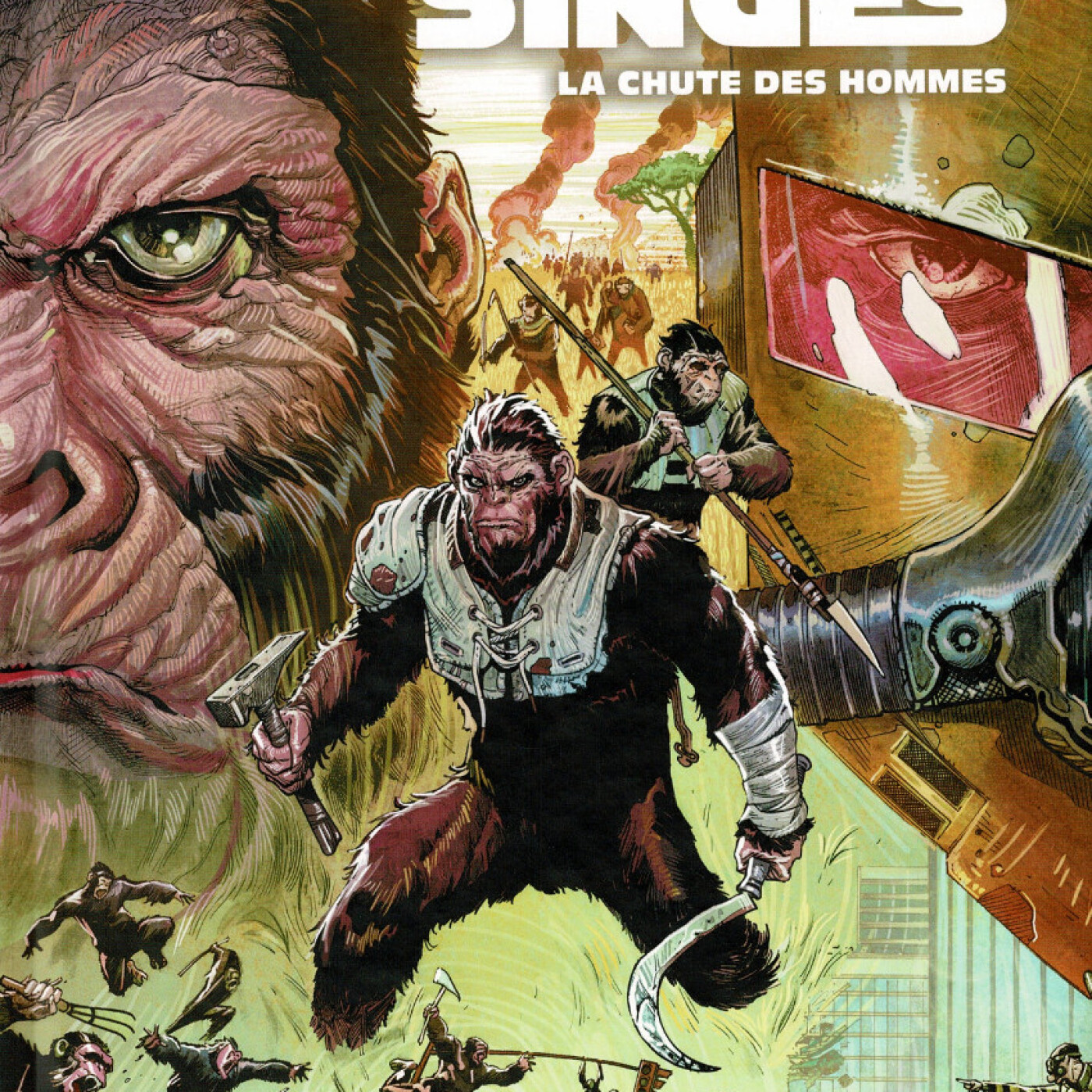 Retour sur la BD La Planète des Singes : La chute des Hommes ! Dans ma bulle #393 episode artwork