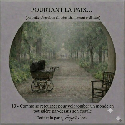 13 - COMME SE RETOURNER POUR VOIR TOMBER UN MONDE EN POUSSIERE... - POURTANT LA PAIX (petite chronique du désenchantement ordinaire) cover