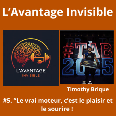 #5. " Le vrai moteur, c'est le plaisir et le sourire!", Timothy Brique cover