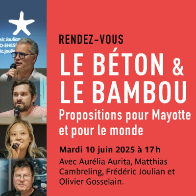Les rendez-vous du salon de lecture - "Le béton et le bambou : propositions pour Mayotte et pour le monde" cover