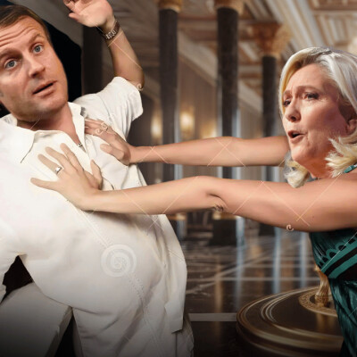 LE PEN va faire CHUTER MACRON ! (On vous explique) cover