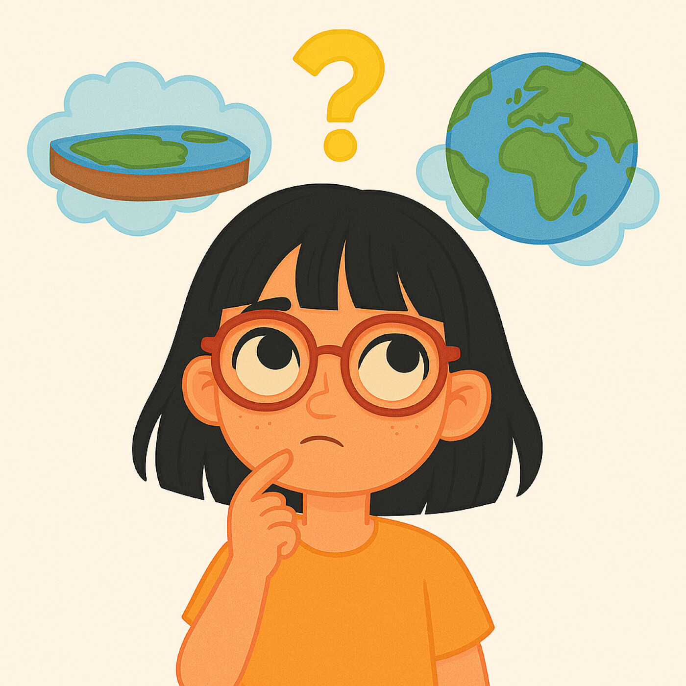 Pourquoi la Terre a l’air plate alors qu’elle est ronde ? episode artwork