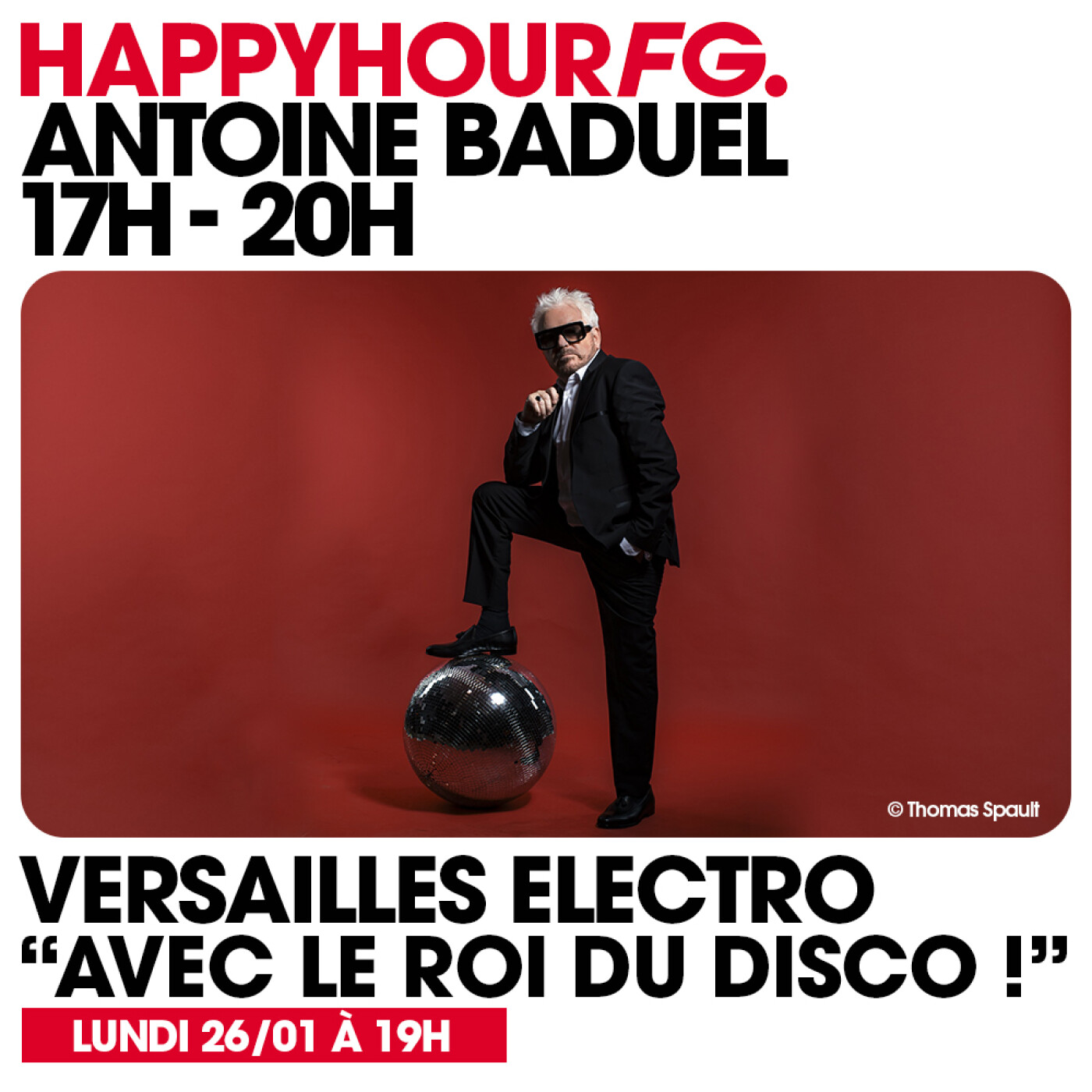HAPPY HOUR FG AVEC ANTOINE BADUEL. L'INTERVIEW : VERSAILLES ÉLECTRO episode artwork
