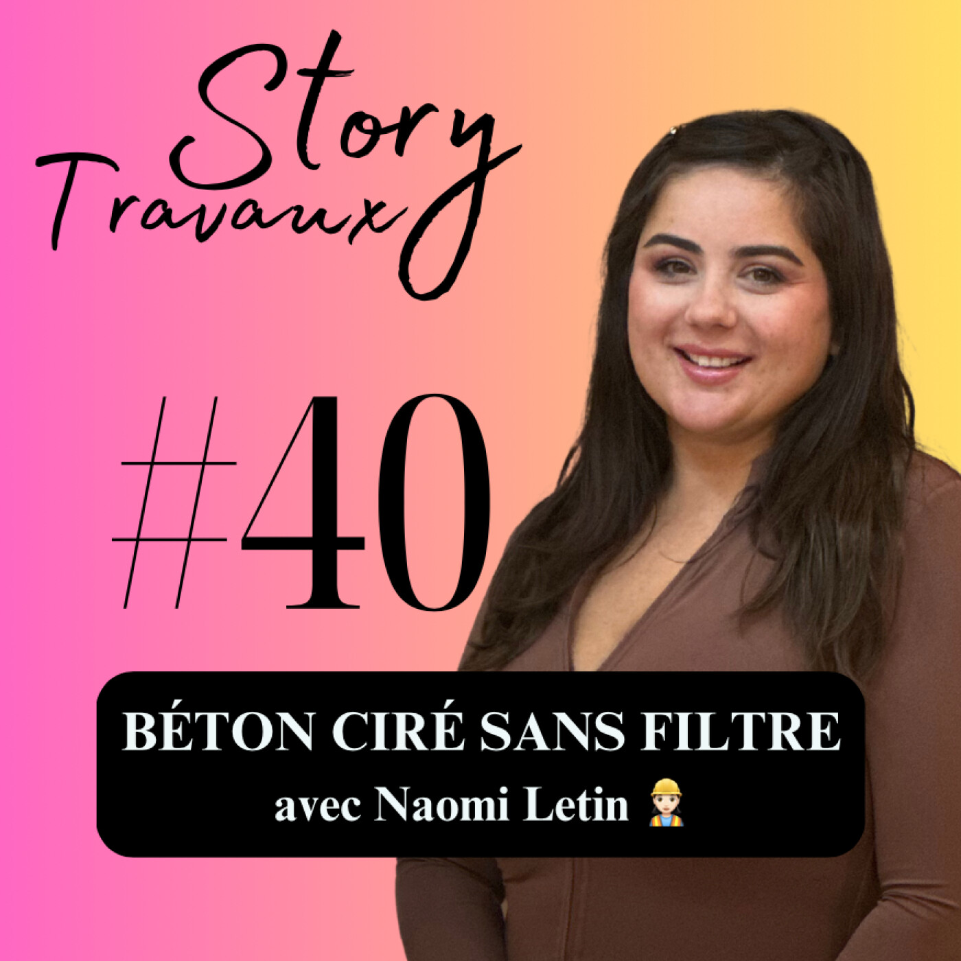 De la poussière à la lumière : le parcours béton d’une artisane 👷🏻‍♀️ Naomi Letin episode artwork