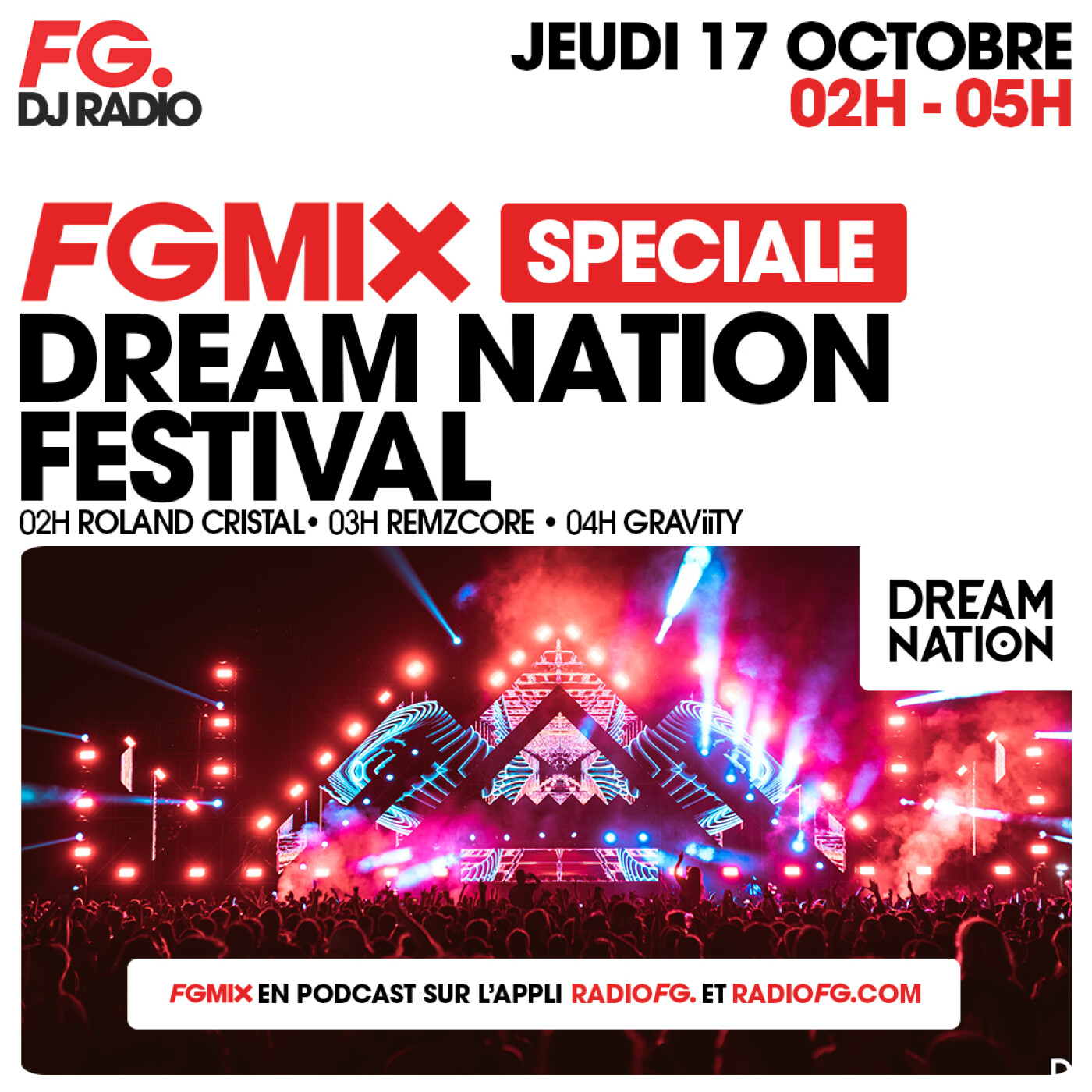 FG MIX SPÉCIAL DREAM NATION FESTIVAL : REMZCORE