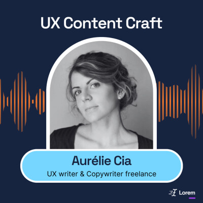 44. Comment s’intégrer dans une équipe quand on est freelance ? | Aurélie Cia, UX writer freelance cover