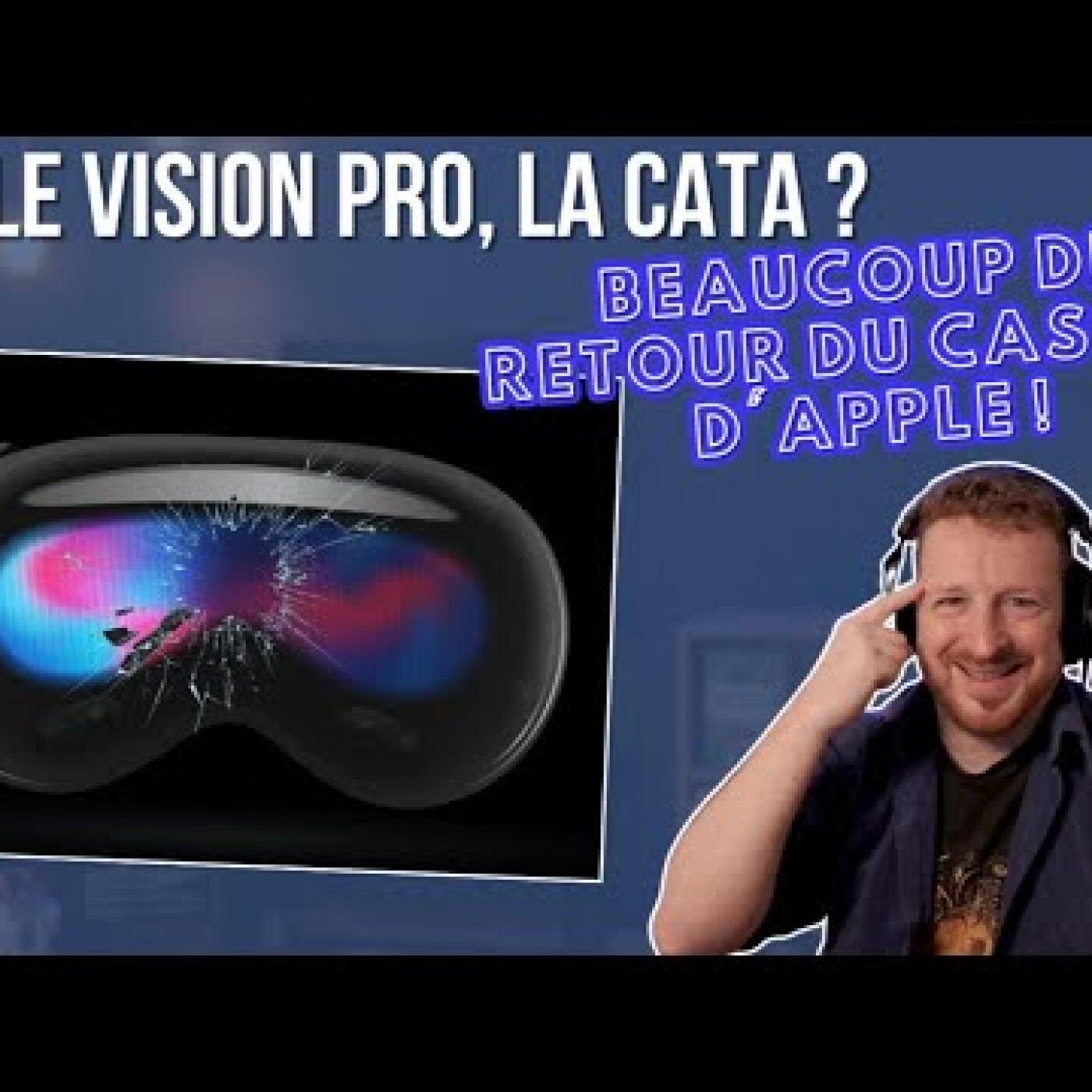 Apple Vision Pro, la cata ? : Beaucoup de retour du casque d'Apple ! episode artwork