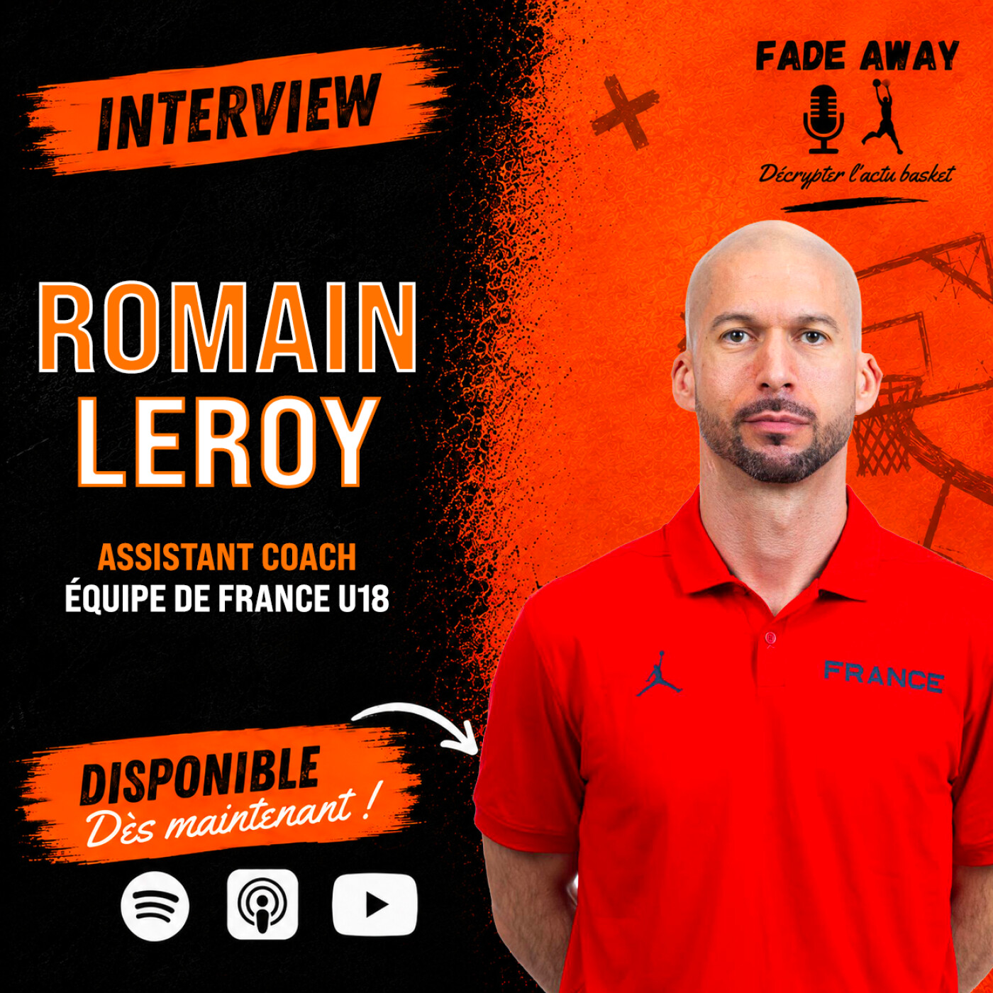 Interview : Romain Leroy, entraîneur adjoint de l'équipe de France U18 episode artwork