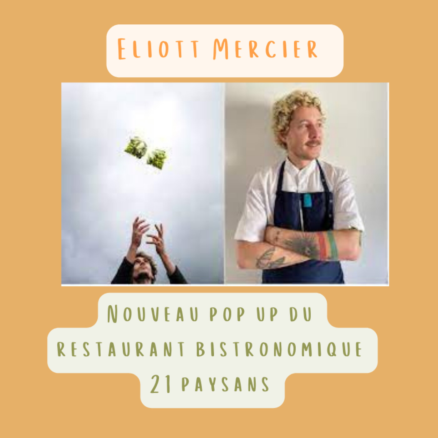 Nouveau pop up du restaurant bistronomique 21 paysans episode artwork