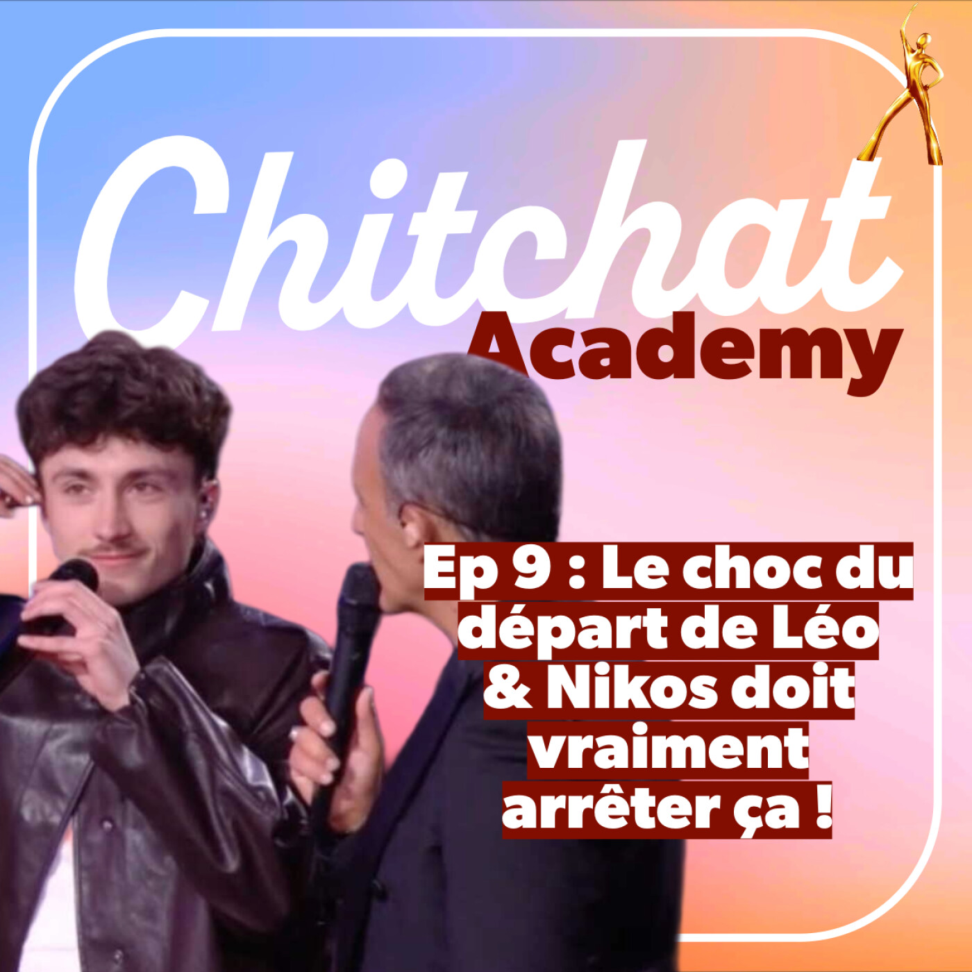 Le choc du départ de Léo & Nikos doit vraiment arrêter ça !! • [Chitchat Academy • React Star Ac sem 8]