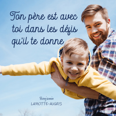 Ton père est avec toi dans les défis qu'il te donne cover