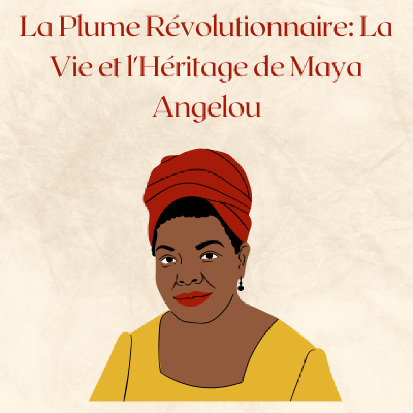 La Plume Révolutionnaire: La Vie et l'Héritage de Maya Angelou — Portraits d'Ébène - Histoire des Figures Noires d'Afrique cover