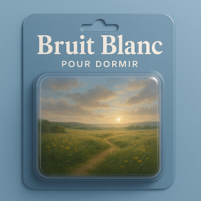 1 Heure Bruit Blanc pour DORMIR 🍃 Rafales de vent d'automne  l ASMR pour dormir cover
