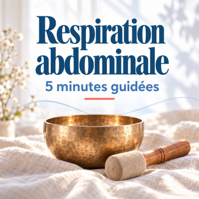 Respiration abdominale : 5 minutes guidées pour se détendre cover