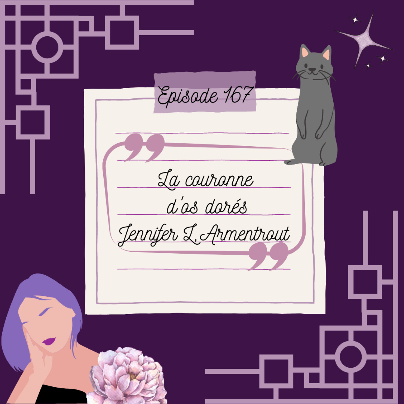 N°167 La couronne d'os dorés de Jennifer L.Armentrout episode artwork